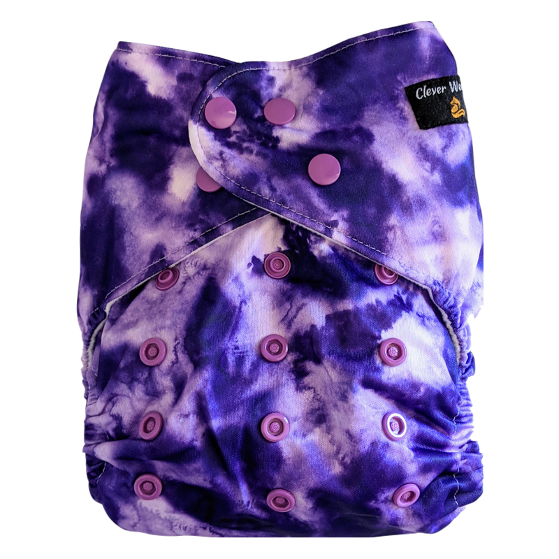 AI2 Pocket Nappy - Purple Splash