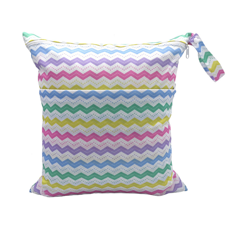 Wet Bags - Pastel Chevron