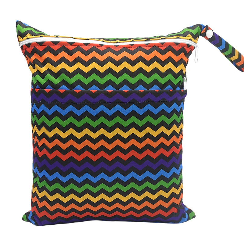 Wet Bags - Rainbow Chevron