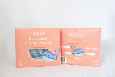 Slip-Safe Bath Spots - Blue Whale