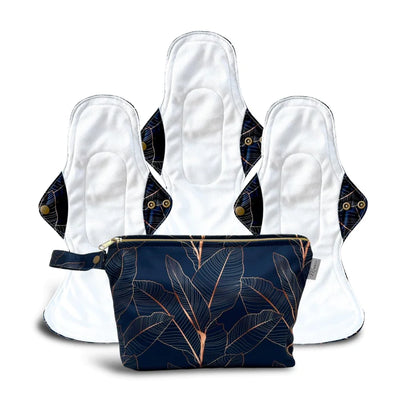 Mimi & Co - Reusable Sanitary Pads 3pack V2 - Bonnie