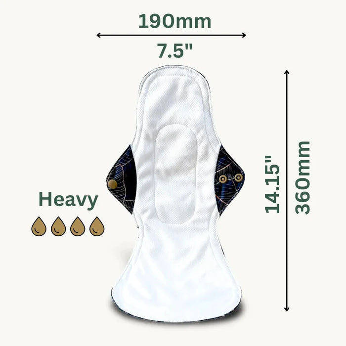Mimi & Co - Reusable Sanitary Pads 3pack V2 - Bonnie