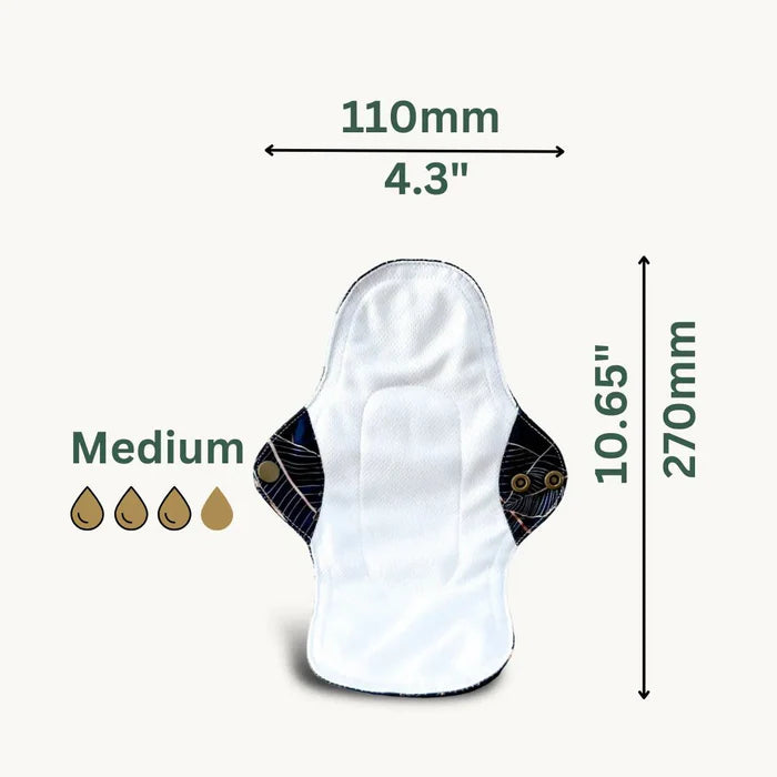 Mimi & Co - Reusable Sanitary Pads 3pack V2 - Bonnie