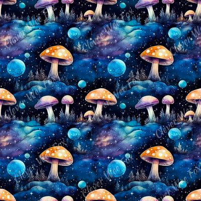 Wet Bags - Moonlight Mushrooms