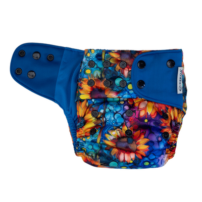 CWF/Kekoa Core Large - Sunburst Splash - Cobalt