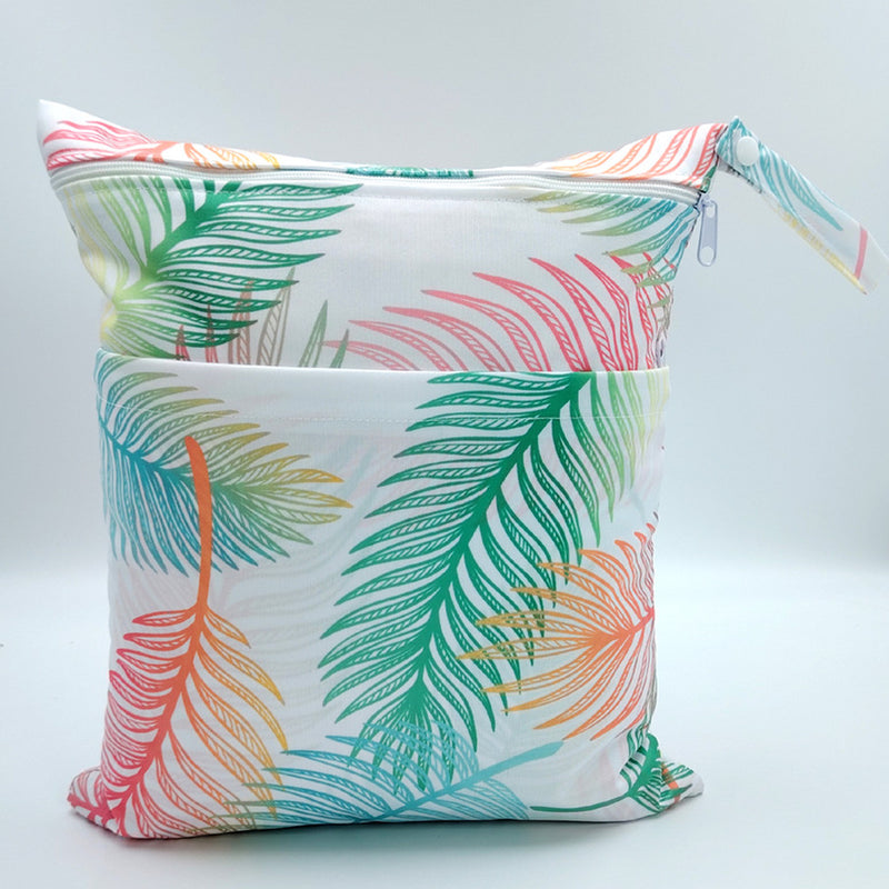 Wet Bags - Neon Leaves