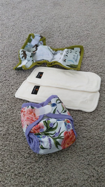 Newborn Nappy Inserts/Boosters Set - the Rebels