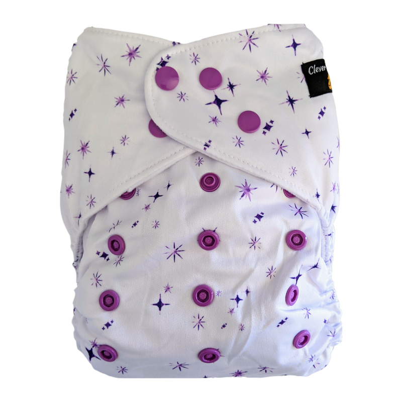 AI2 Pocket Nappy - Purple Stars