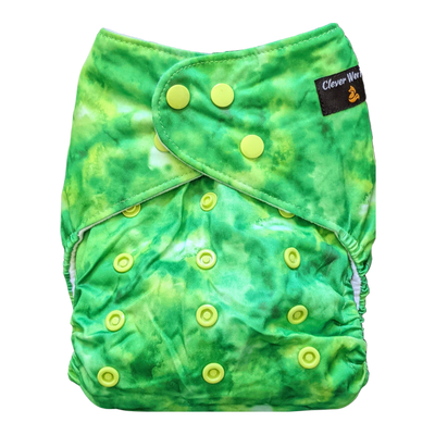 AI2 Pocket Nappy - Green Splash