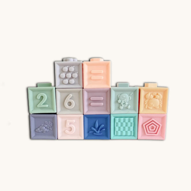 Silicone Stacking Building Blocks